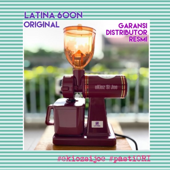 LATINA Electric Coffee Grinder 600N RED