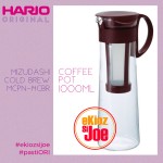 HARIO MIZUDASHI (Cold Brew) Coffee Pot 1000ml CHOCOLATE BROWN MCPN-14CBR