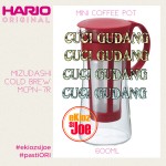 HARIO MIZUDASHI (Cold Brew) MINI Coffee Pot 600ml RED MCPN-7R