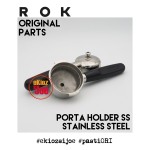 Rok Espresso Portaholder Stainless Steel