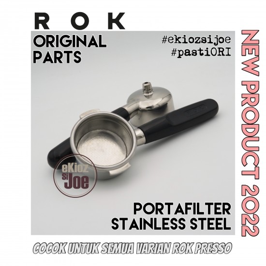 ROK Espresso Portafilter Stainless Steel